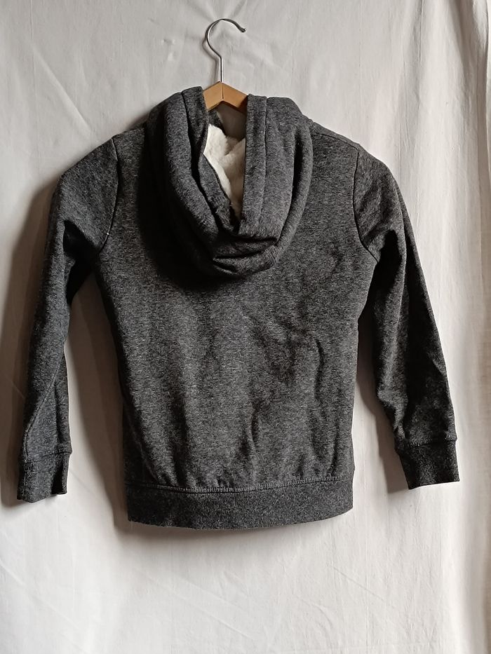 Veste polaire grise -10 ans- - photo numéro 3