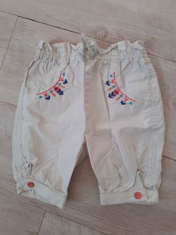 Short fille 6mois