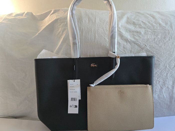 Sac lacoste cabas Anna réversible avec pochette original neuf - photo numéro 10