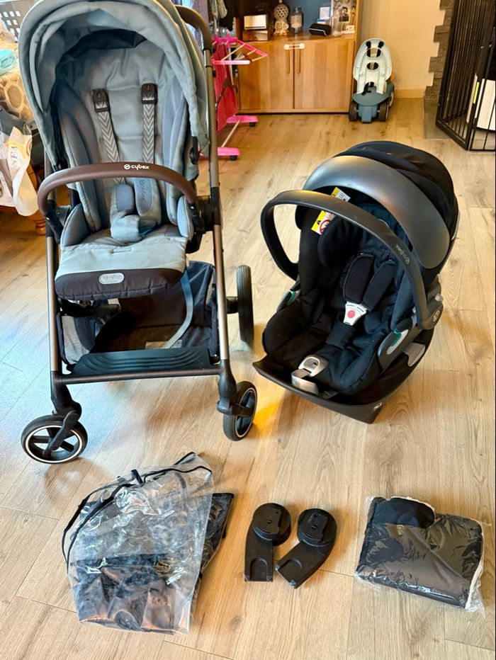 Ensemble poussette cyberx - photo numéro 8