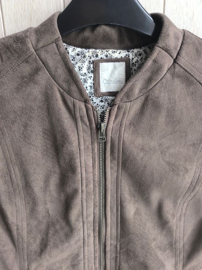 Veste/blouson doublé touché doux - photo numéro 2