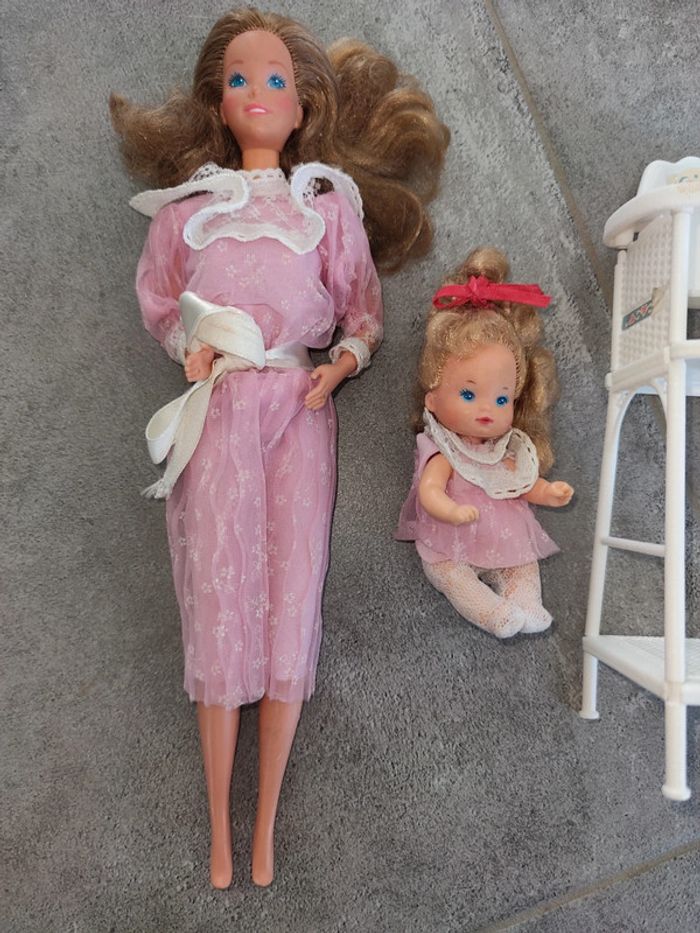 Barbie vintage 1984, collection barbie famille doucoeur - photo numéro 2