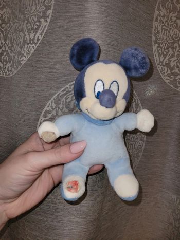 Peluche mickey hochet disney