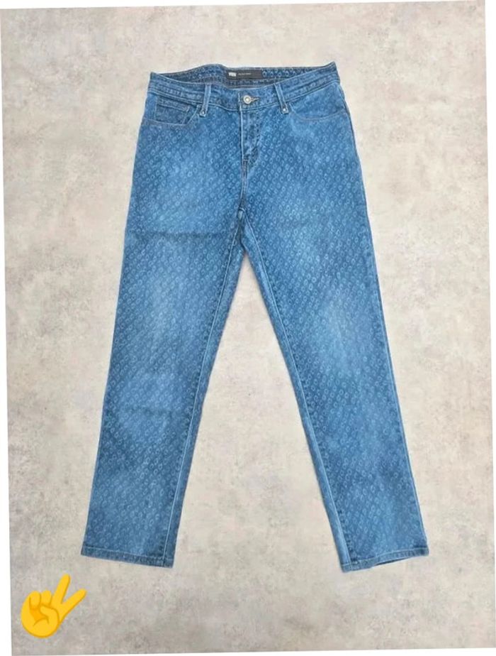 Jean Levi's mid rise skinny W27|FR36 coupe skinny bleu Femme-Women - photo numéro 3