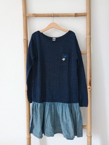 Jolie robe bi matière Tape à l'œil 10 ans