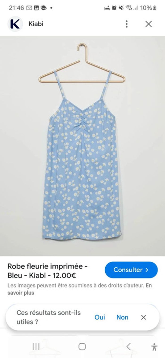 Robe courte kiabi T34/36 - taille S - photo numéro 4