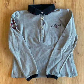 Polo  Cavalleria Toscana  – Gris – Taille  XS  – Très bon état