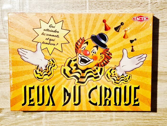 Jeu familial TACTIC "Jeux du Cirque" (course aux dés, 2-6 joueurs) neuf - photo numéro 1