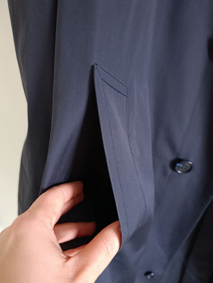 Trench imperméable bleu nuit Gleneagles - photo numéro 8