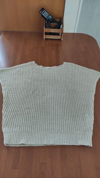 Haut manches courtes taille S camaïeu