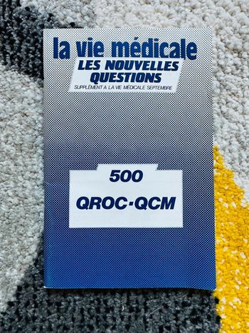 Livre Médecine QCM