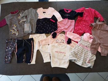 LOT 6 / 9 MOIS FILLE HIVER