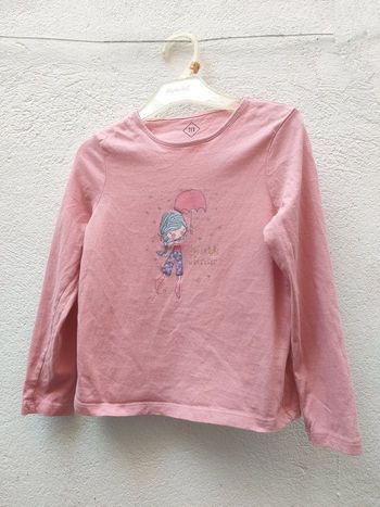 Tee-shirt manches longues 5/6 ans Tex