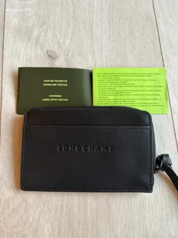 Porte cartes cuir Longchamp - photo numéro 4