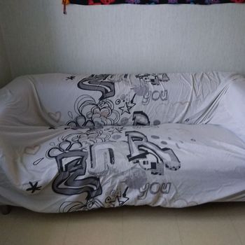 Housse canapé 2 places