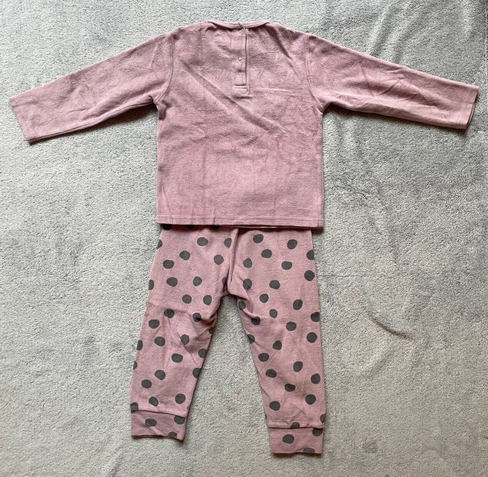Pyjama 2 pièces velours, fille, 3 ans - photo numéro 5