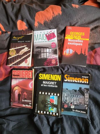 Livres de poche Simenon