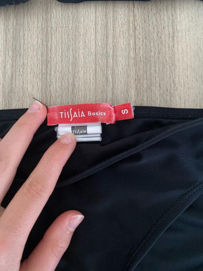 Maillot de bain deux pièces Tissaia noir S - photo numéro 2
