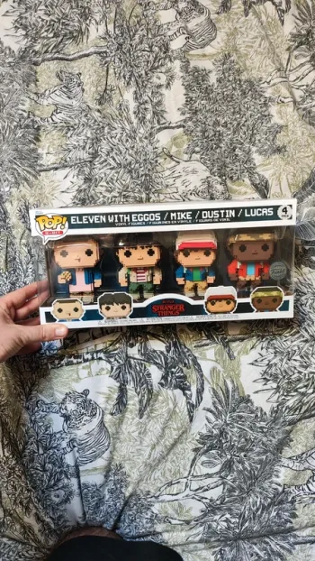 Funko pop Minecraft stranger Things