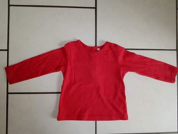 Maillot manches longues fille 12 mois