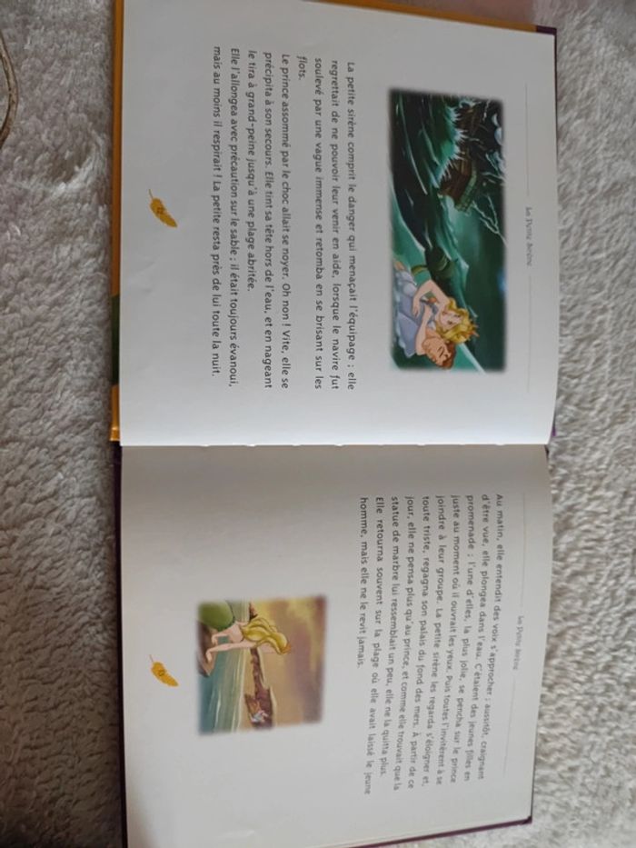 Livre la petite sirène - photo numéro 3