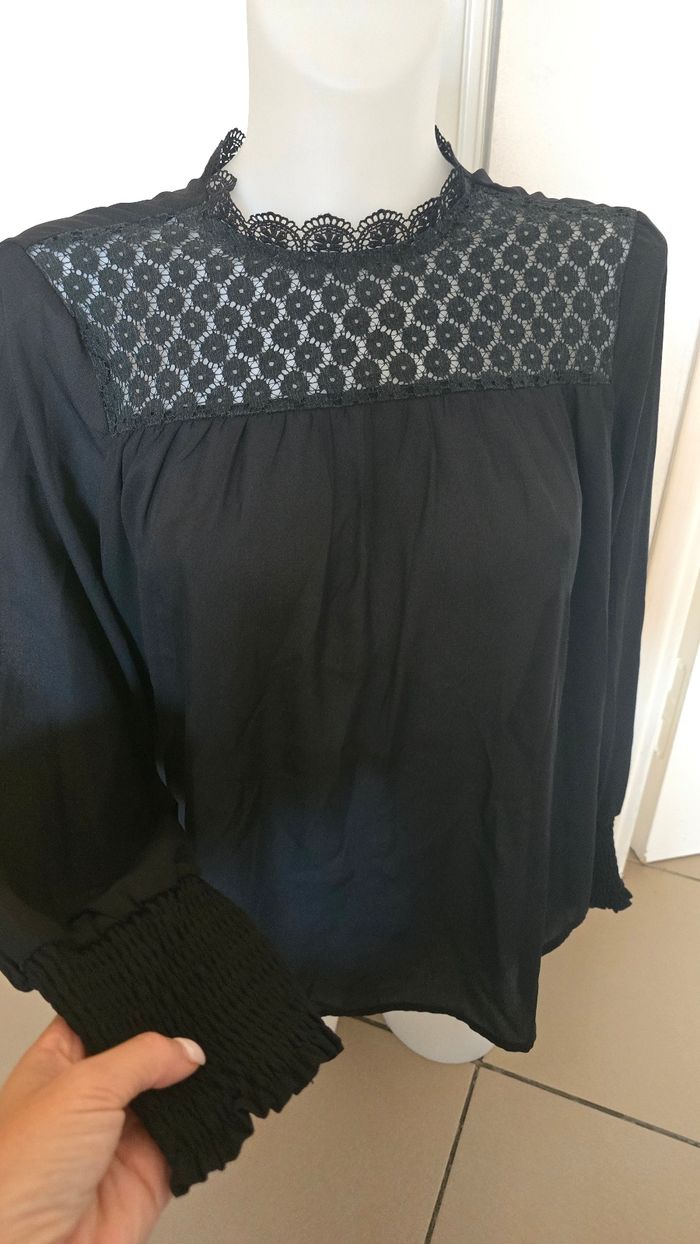 Blouse noire shein  taille s