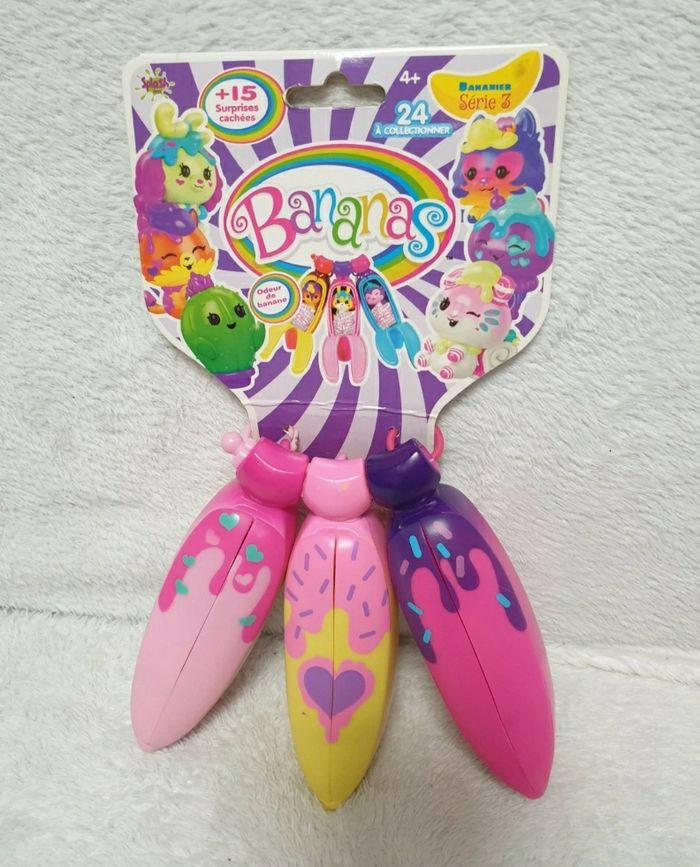 Ensemble de 3 bananas série 3