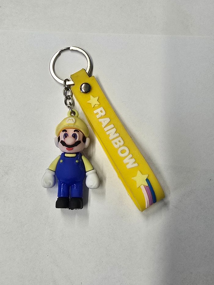 Porte clés Mario jaune