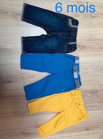 Lot 3 pantalon bébé