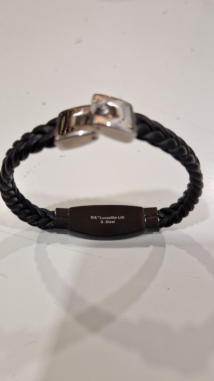 Bracelet STAR WARS Symbole Impérial (Empire Galactique) - Acier Inoxydable - Boîte Cadeau - photo numéro 5