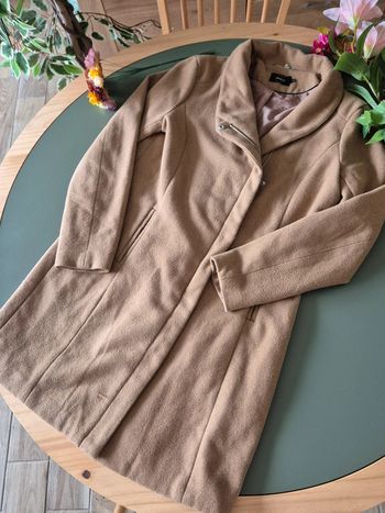 Manteau marron clair only taille M