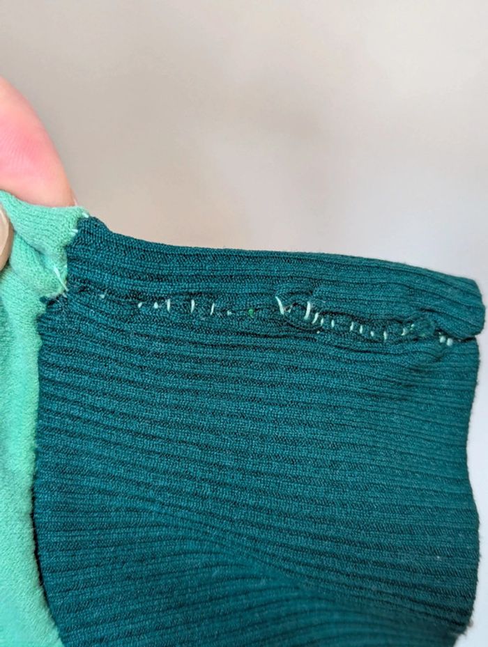 Sweat à capuche vintage Dropnyl Helanca - Vert - photo numéro 4