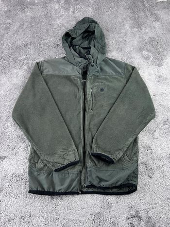 Veste polaire Reebok à capuche vert foncé Taille L – Homme