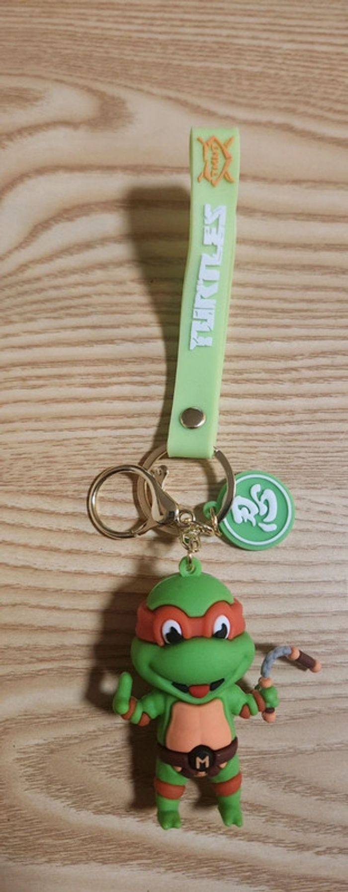 Porte-clés Tortue ninja Michelangelo neuf