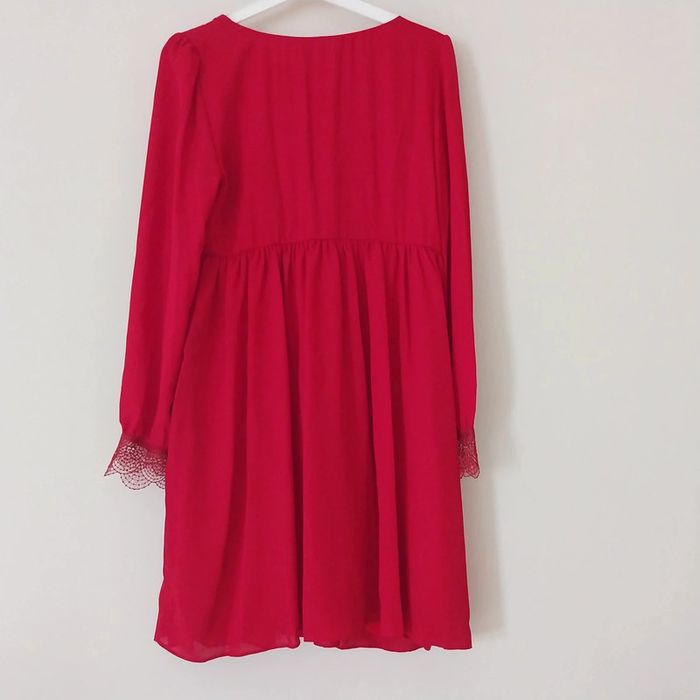 Jolie robe d'été en rouge Farmer T40 - photo numéro 2