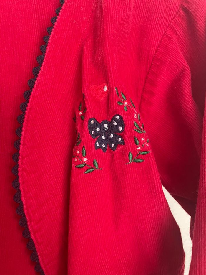 Robe Vintage en velours  Rainett  fille - photo numéro 4