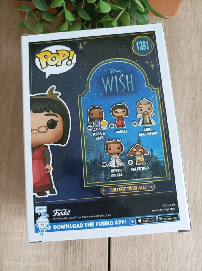 Figurine Dahlia Funko Pop Disney Wish 1391 - photo numéro 3