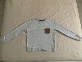 Sweat gris clair