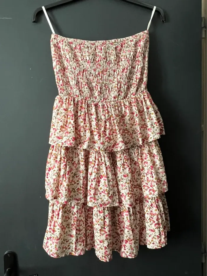 Robe froufrou fleurie - photo numéro 6