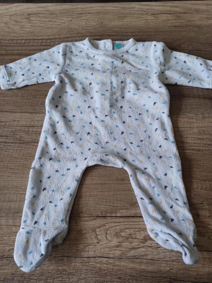 Lot pyjamas rose et 2 blancs - photo numéro 2