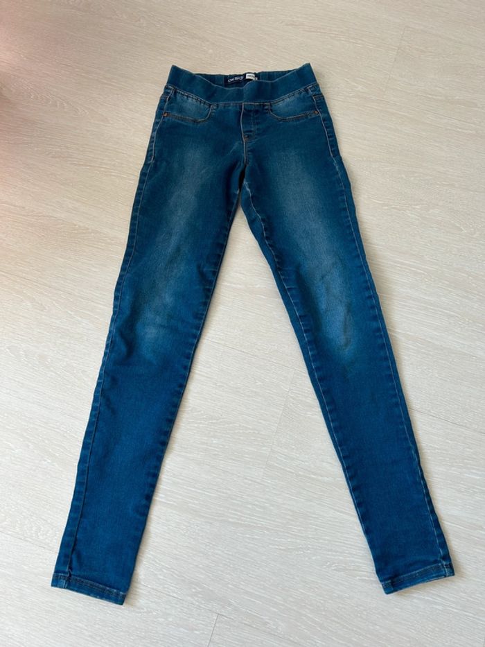 Lot de 2 Tregging (jean) fille 12 ans okaidi