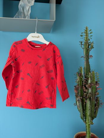 Tee shirt manches longues 3 ans tao musique rock