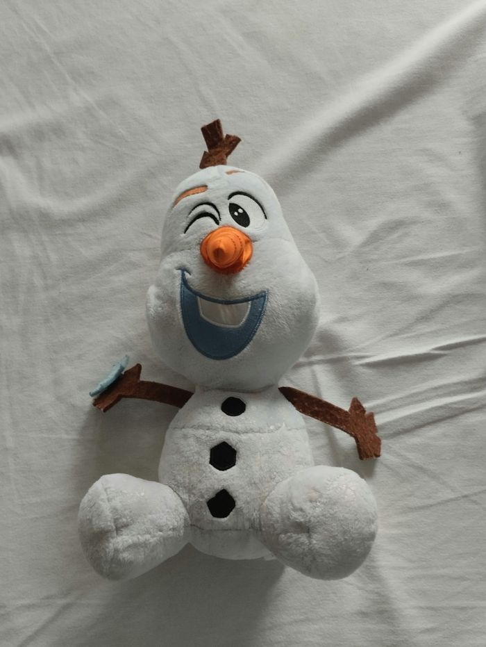 Peluche Olaf 37 cm - photo numéro 3