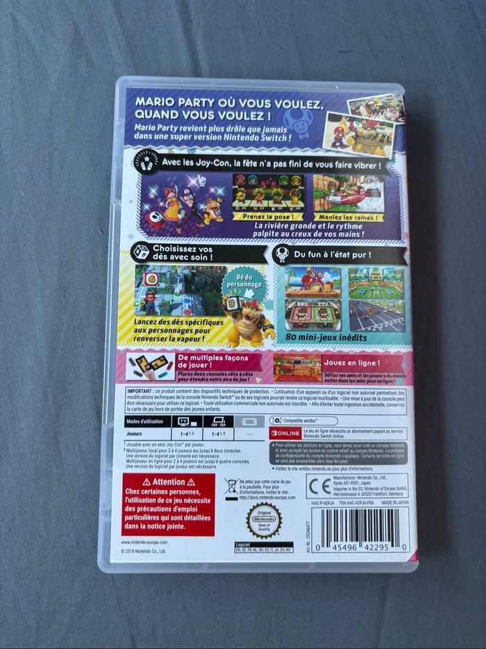 Super Mario party  switch + 7 jours online - photo numéro 3