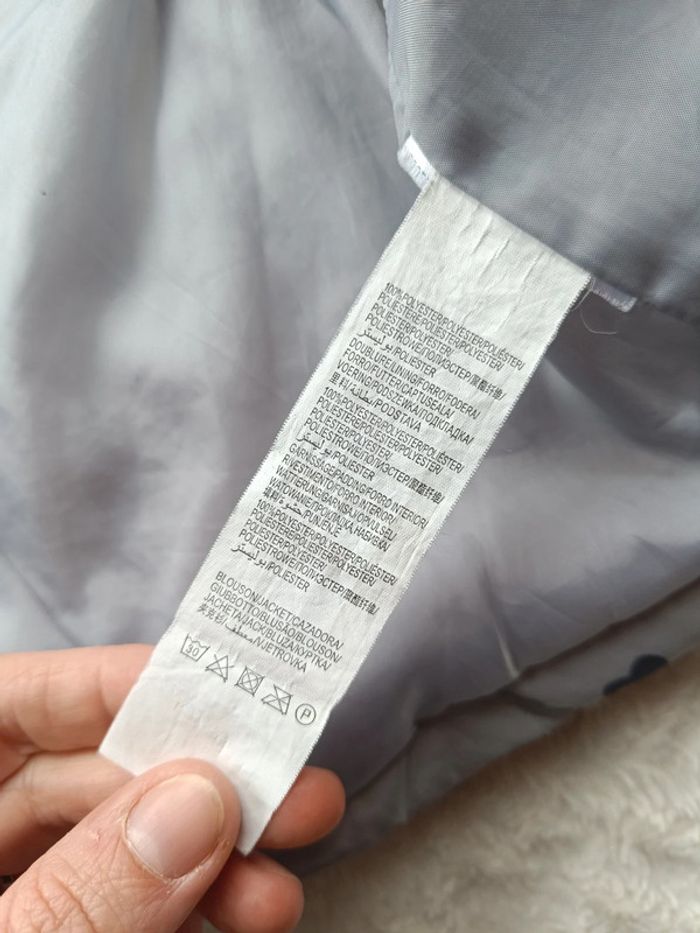 Blouson manteau doudoune avec capuche Fille 18 mois cœur Kiabi - photo numéro 8