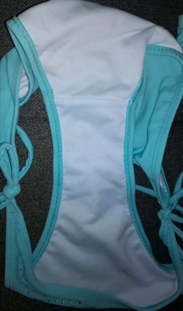 Lot de 2 Maillots de bain deux-pièces noir + bleu - Femme - photo numéro 9