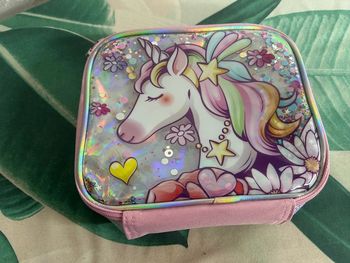 Boîte à goûter lunch licorne