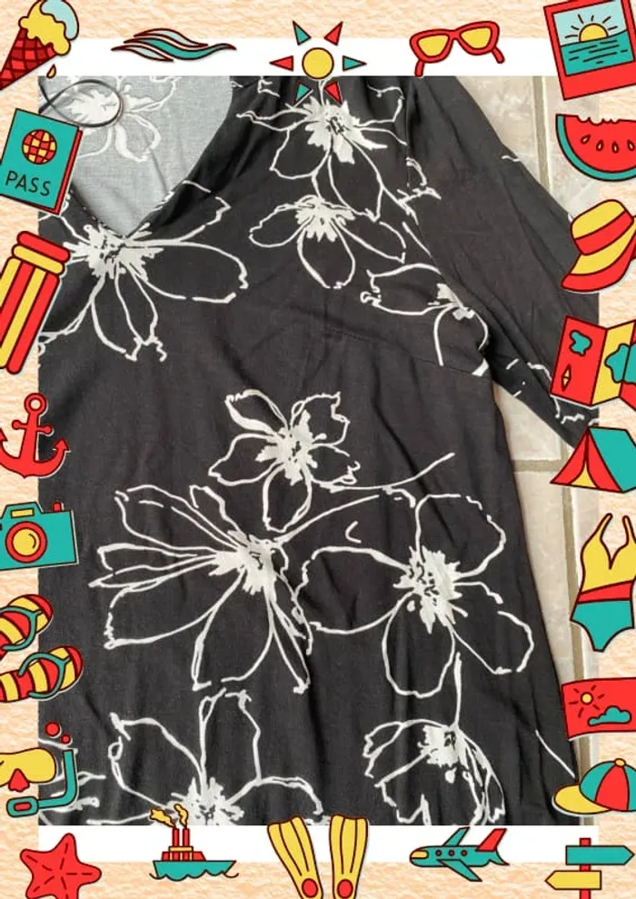 Blouse manches longues roman - photo numéro 3