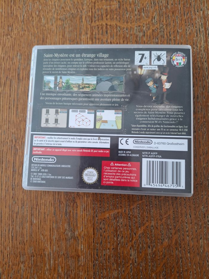 Jeux ds professeur layton et l' etrange village - photo numéro 2