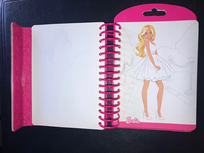 Carnet Notebook Design Mode Barbie - Fashion Mini Sketch Set - photo numéro 5